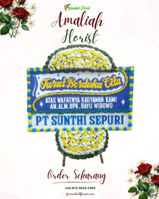 Papan Bunga Duka di Koto Lolo