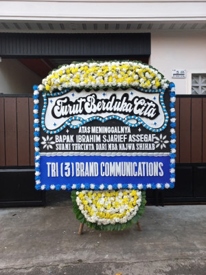 Papan Bunga Duka di Koto Lolo